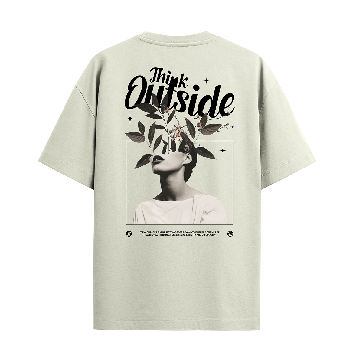 Think Outside Aura Oversized Tee