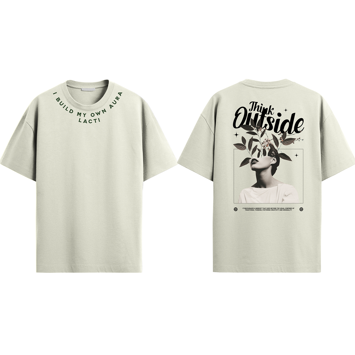 Think Outside Aura Oversized Tee