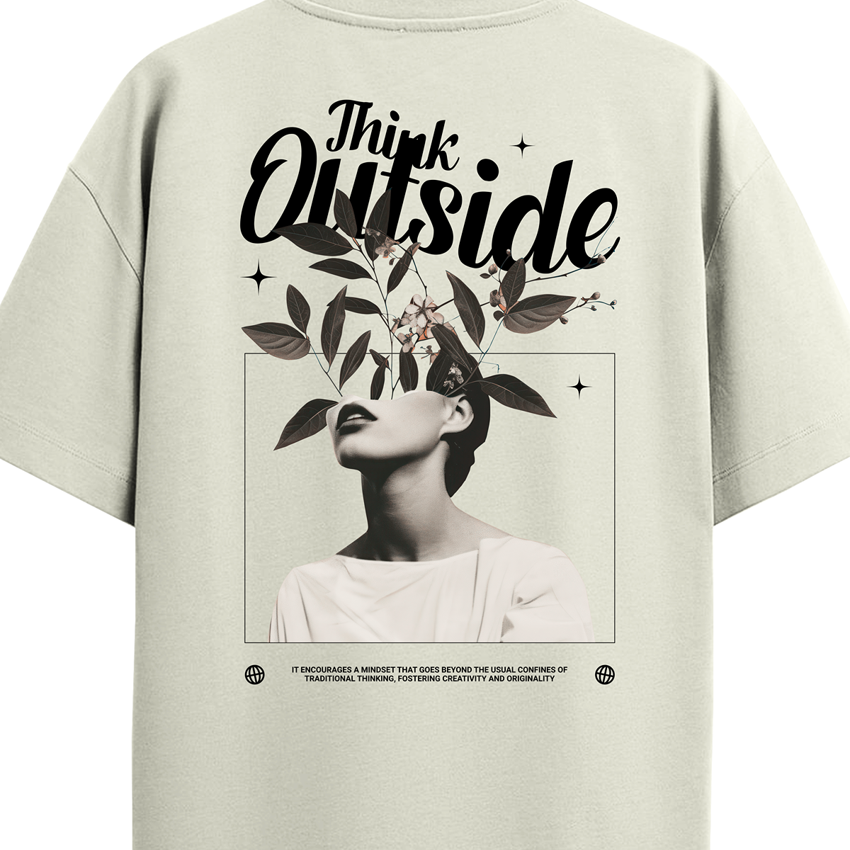 Think Outside Aura Oversized Tee