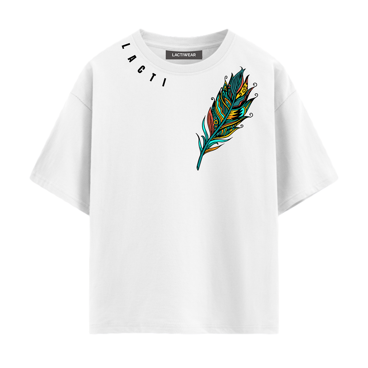 Lacti Feather soft Oversized Tee