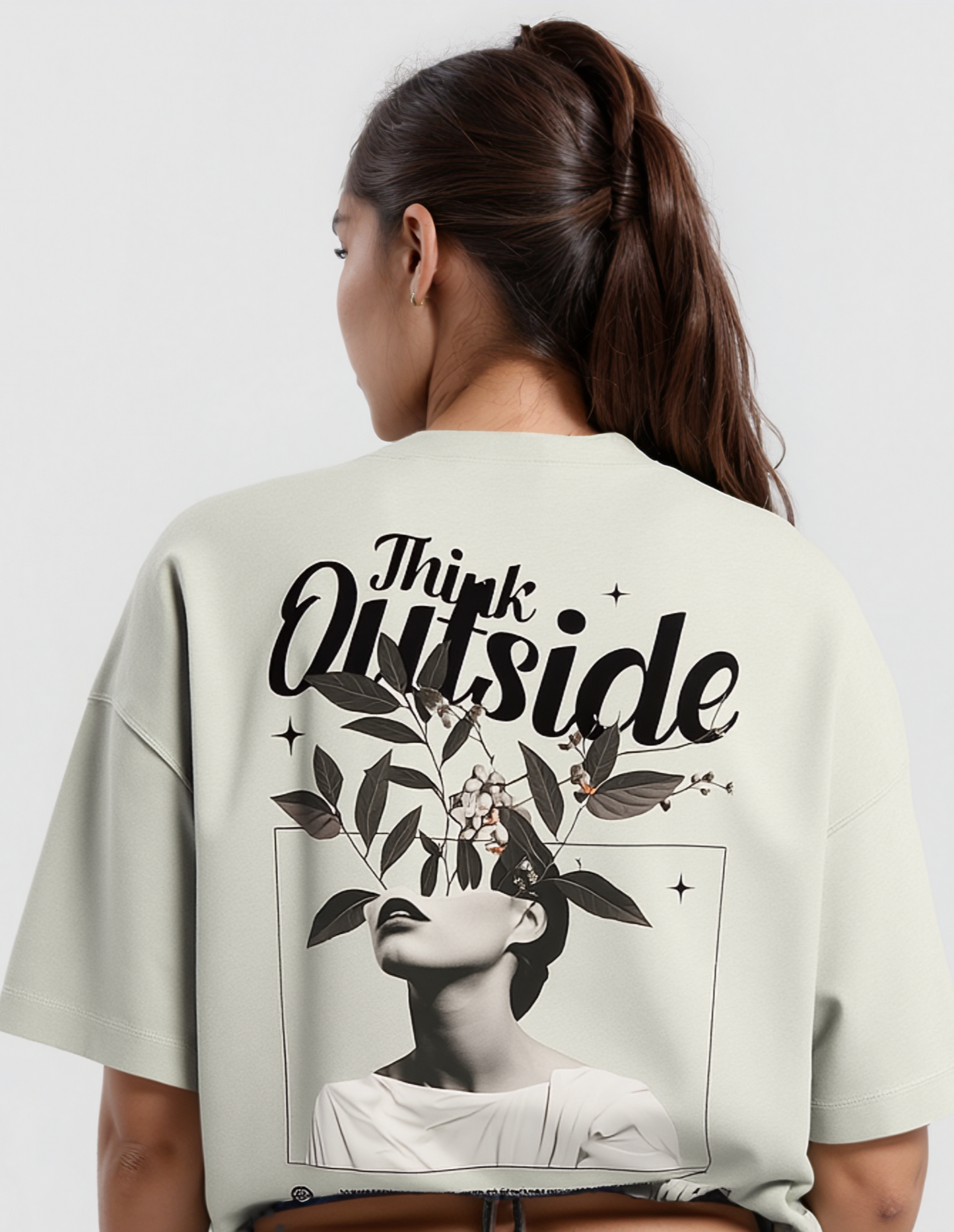 Think Outside Aura Oversized Tee