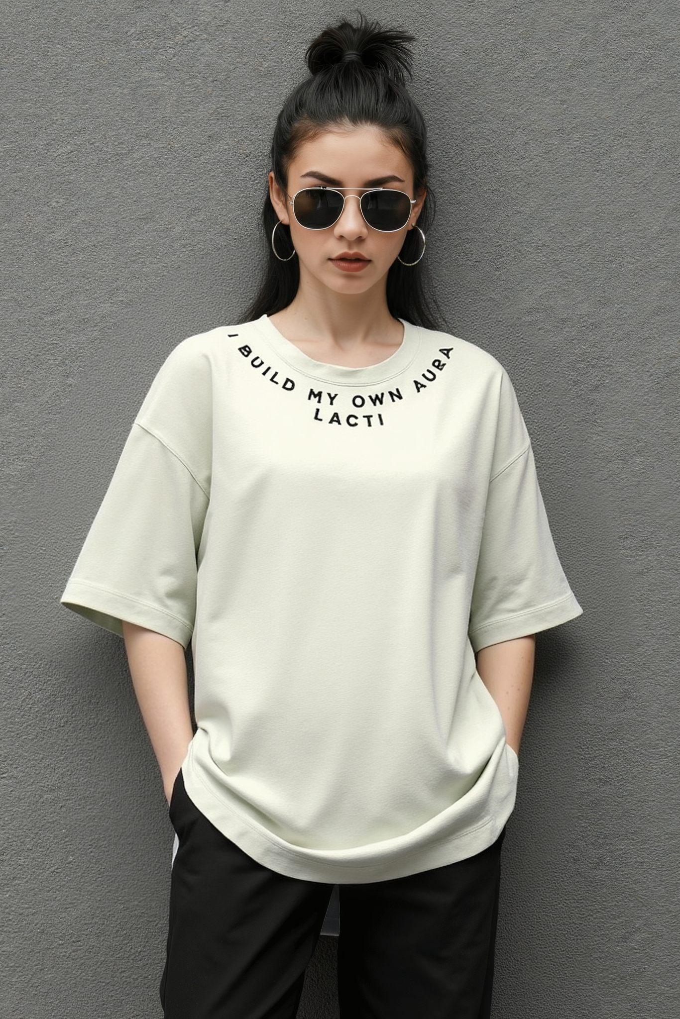 Think Outside Aura Oversized Tee