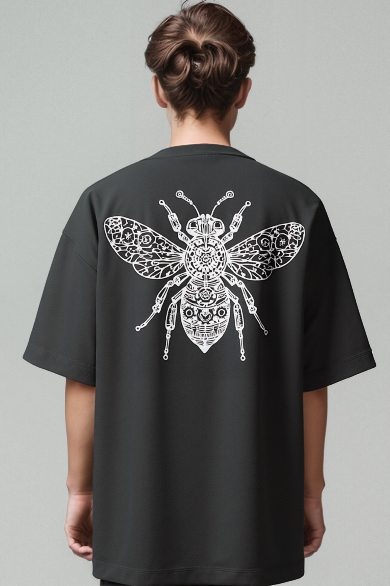 Lacti bee Black Oversize Tee