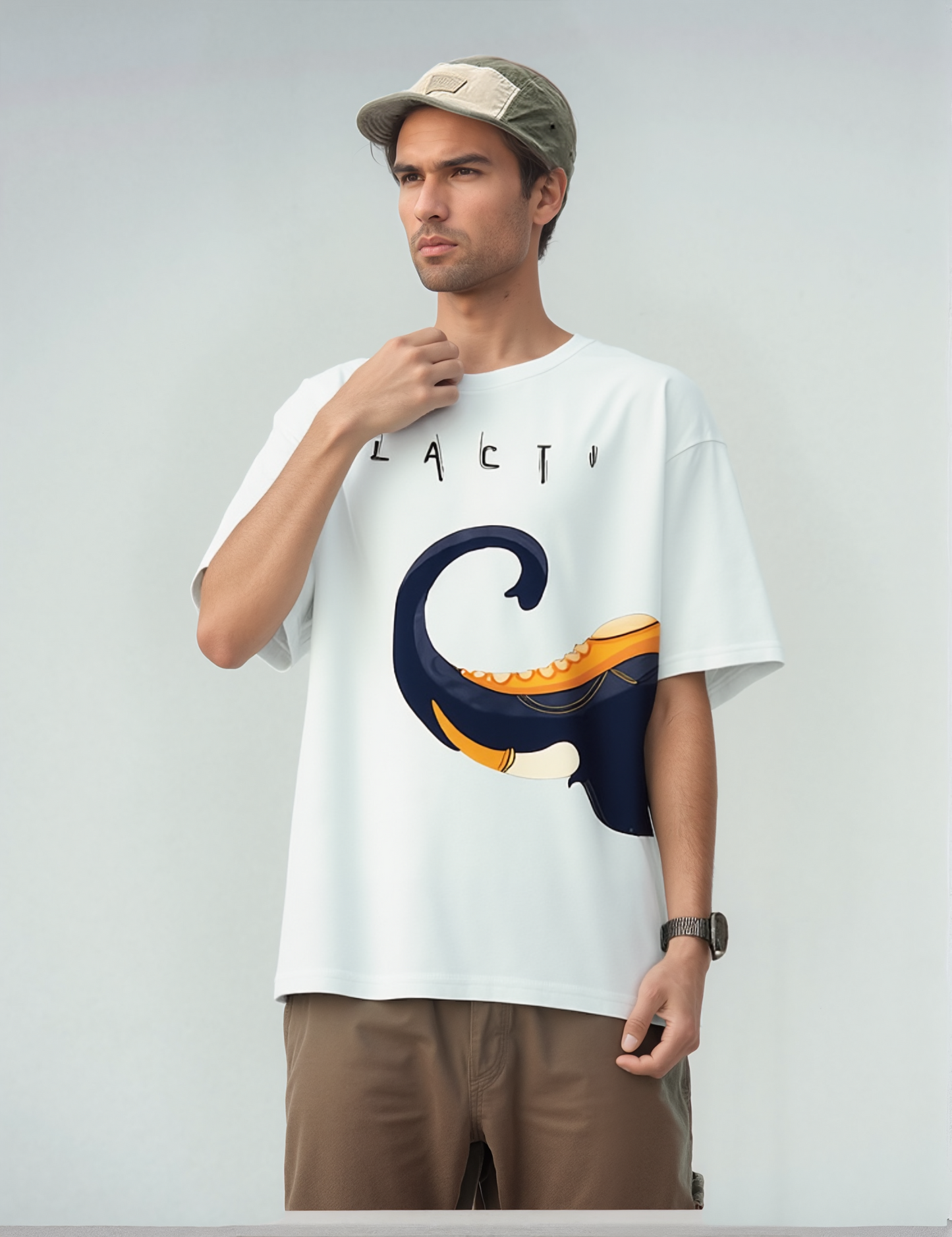 Lacti Tread Oversized Tee