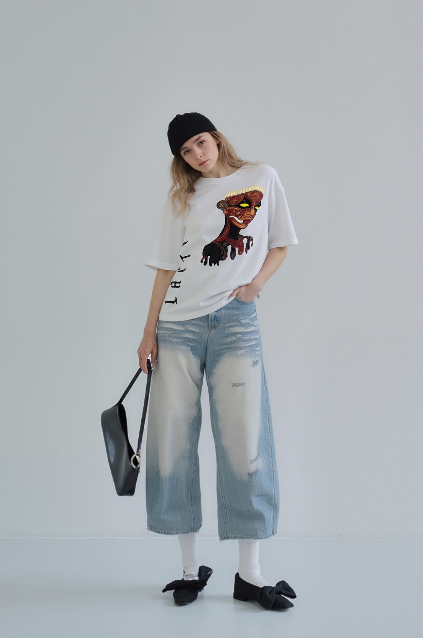 Lacti tread Oversized Tee