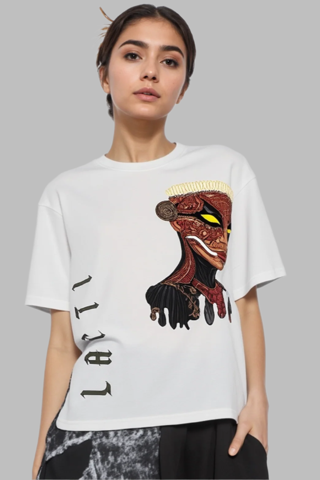Lacti tread Oversized Tee
