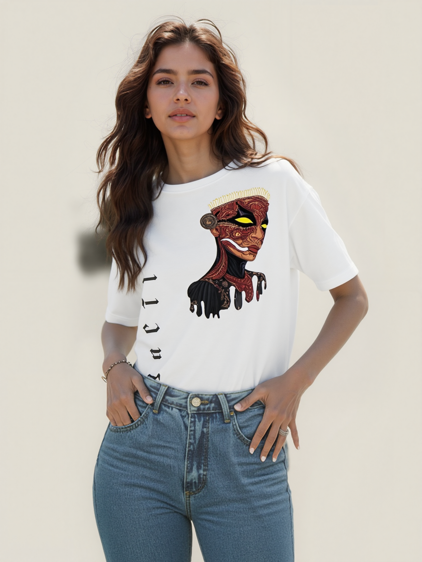 Lacti tread Oversized Tee
