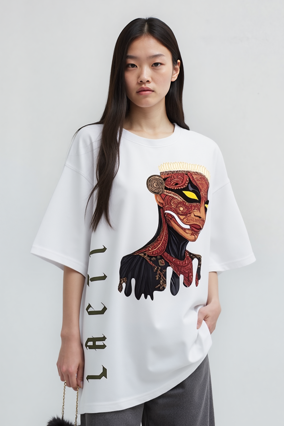 Lacti tread Oversized Tee