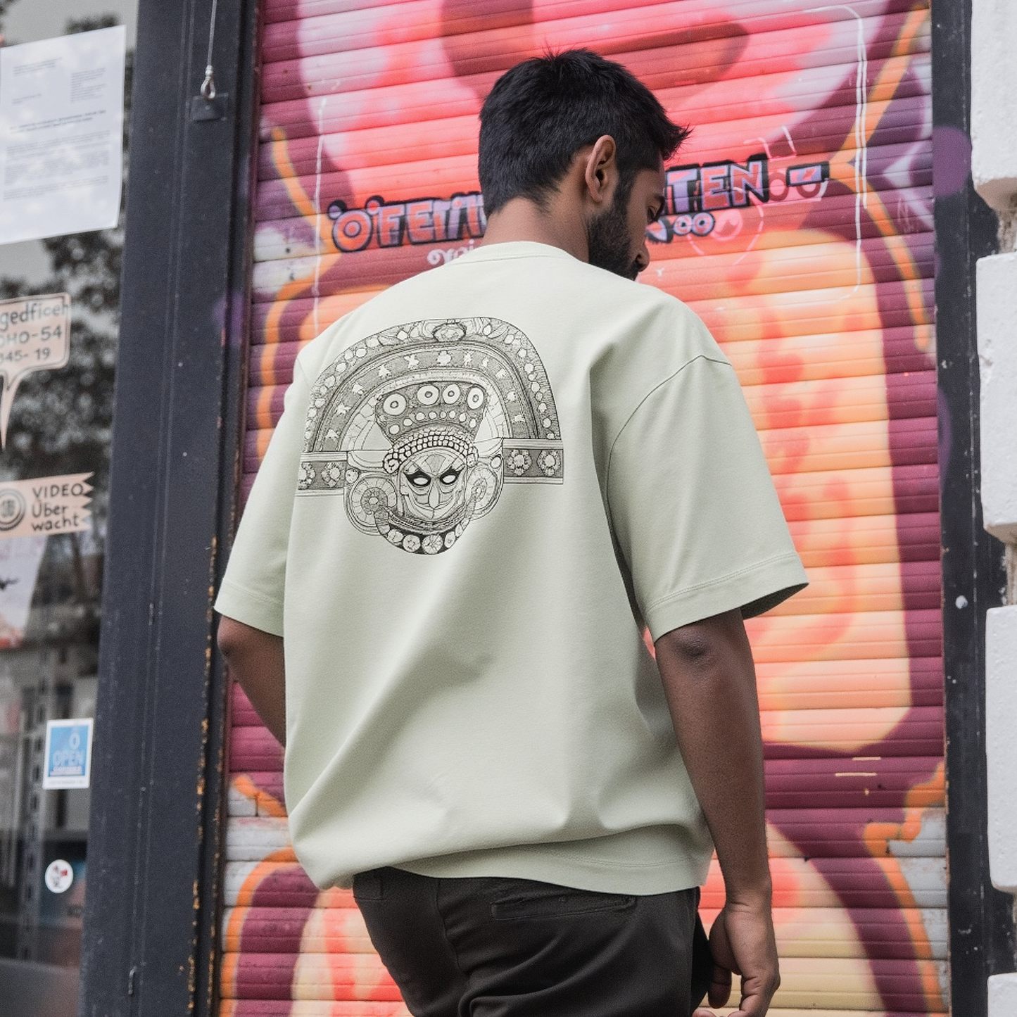 Lacti Theyyam 2.0 Oversized Tee