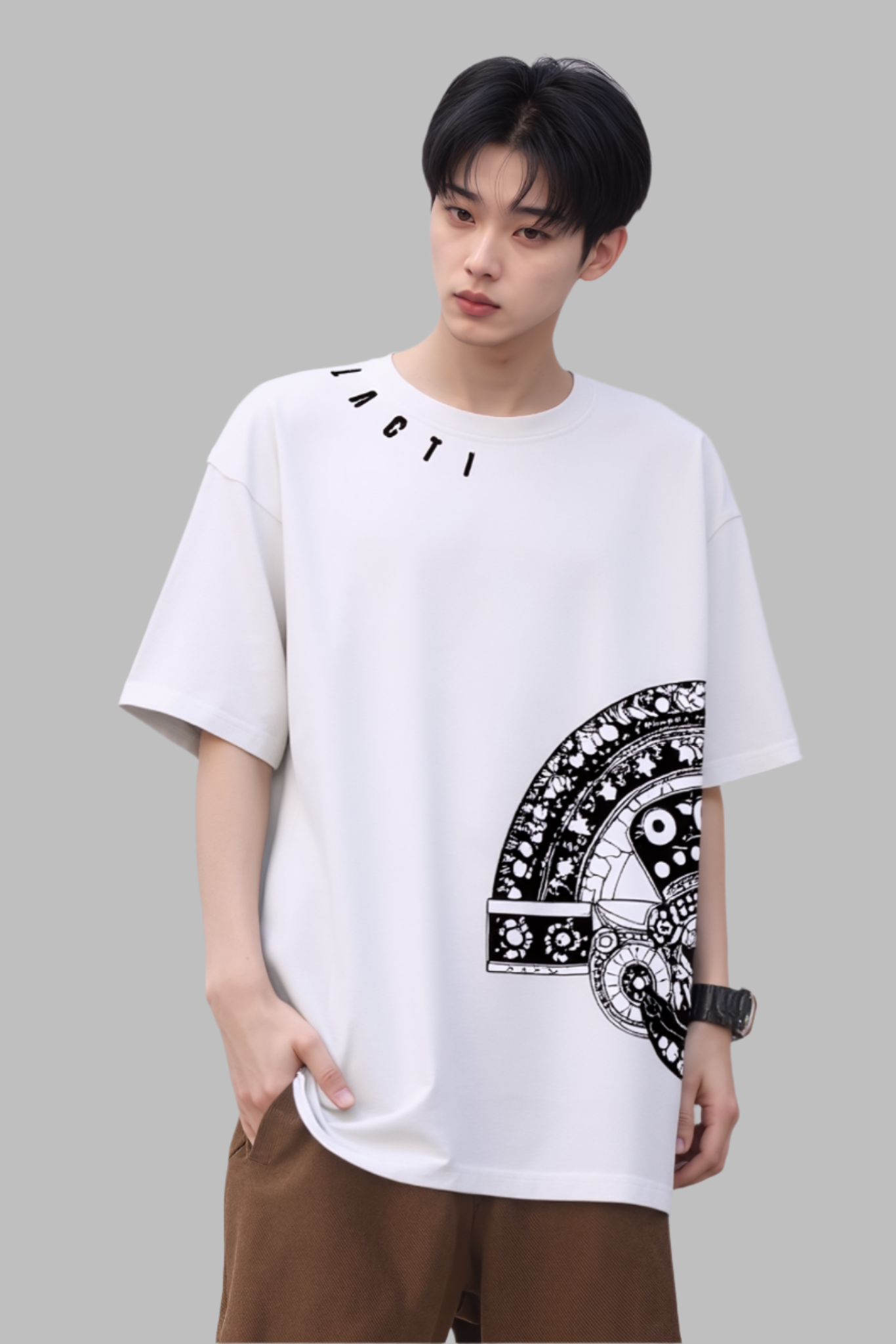 Lacti Theyyam Oversized Tee
