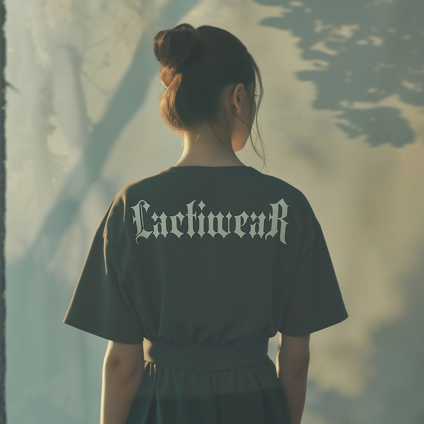Lacti back Oversized Tee