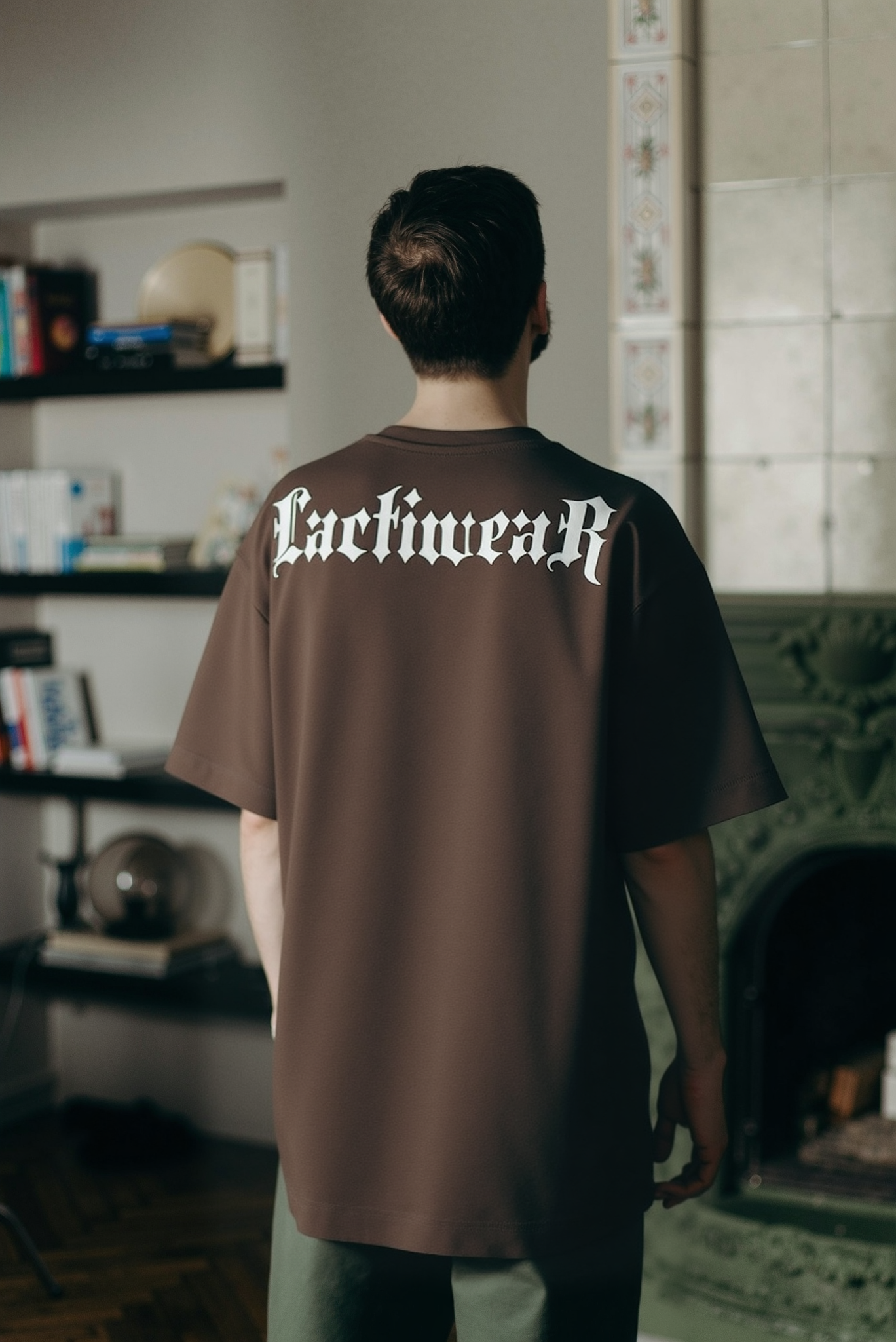Lacti back Oversized Tee