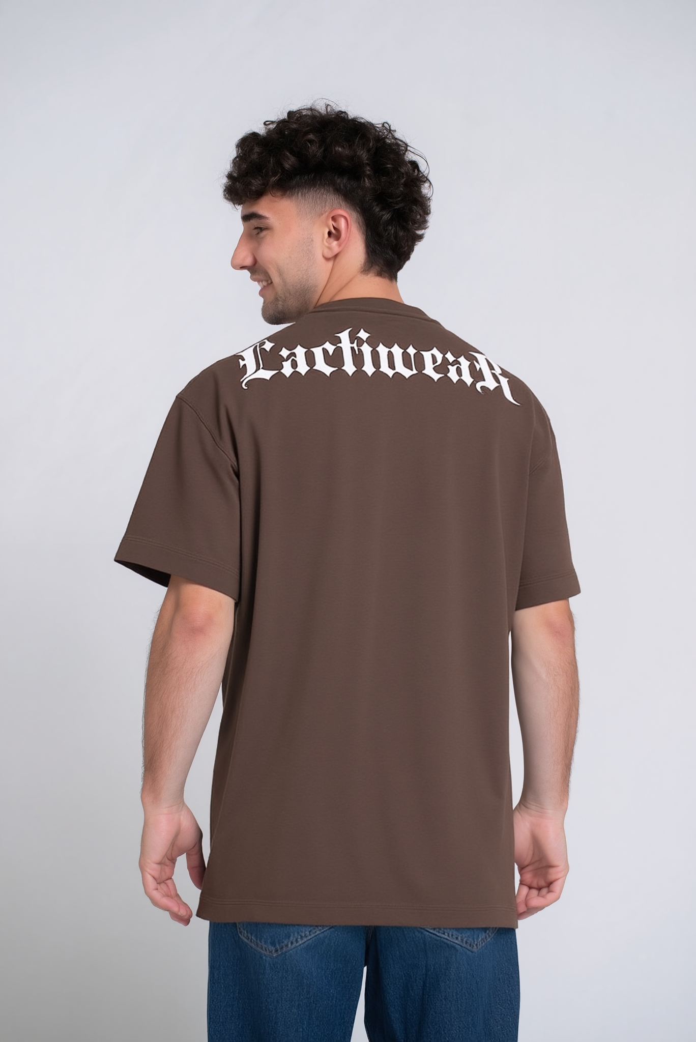 Lacti back Oversized Tee