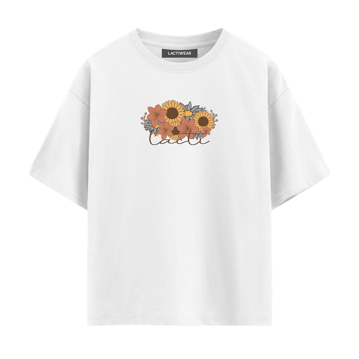 Lacti Flower Oversized Tee