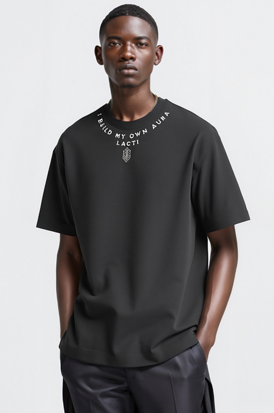 Lacti bee Black Oversize Tee