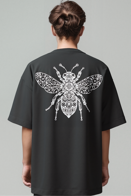Lacti bee Black Oversize Tee