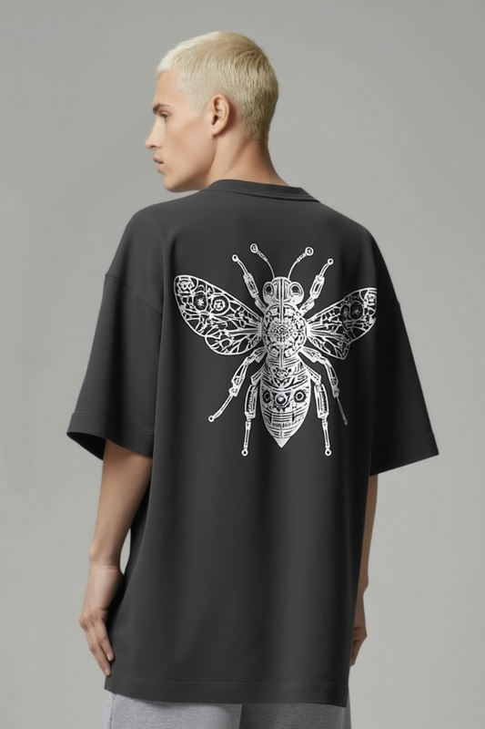 Lacti bee Black Oversize Tee
