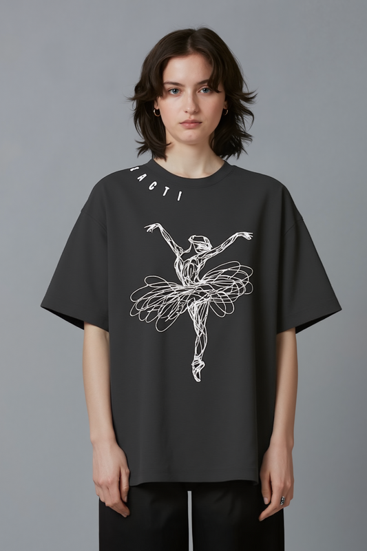Lacti Free style Oversized Tee