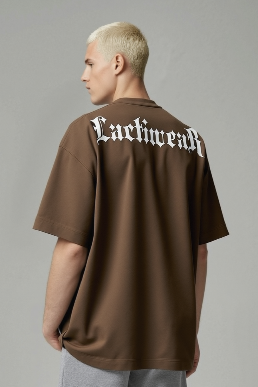 Lacti back Oversized Tee