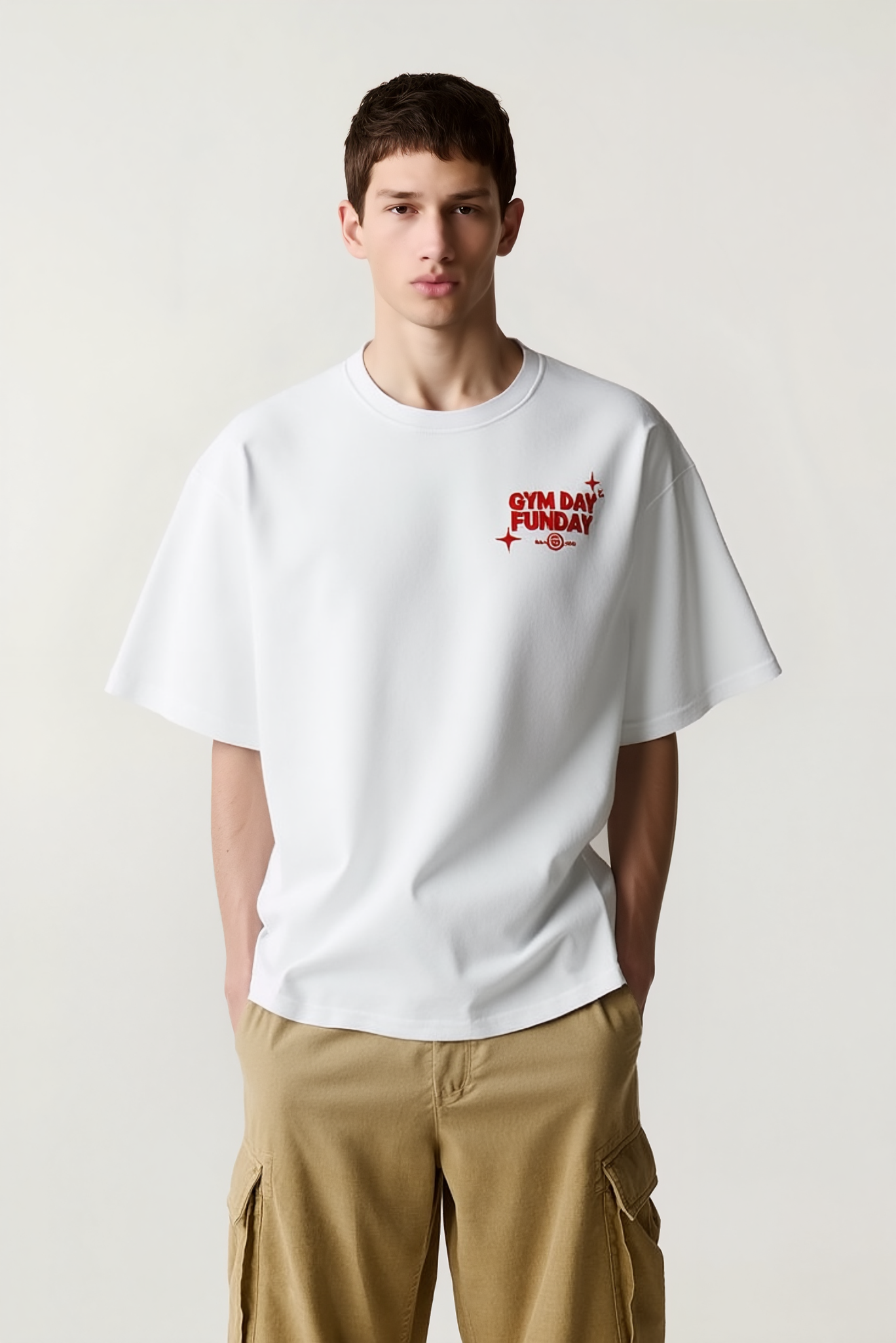 Lacti Gym Day Oversized Tee