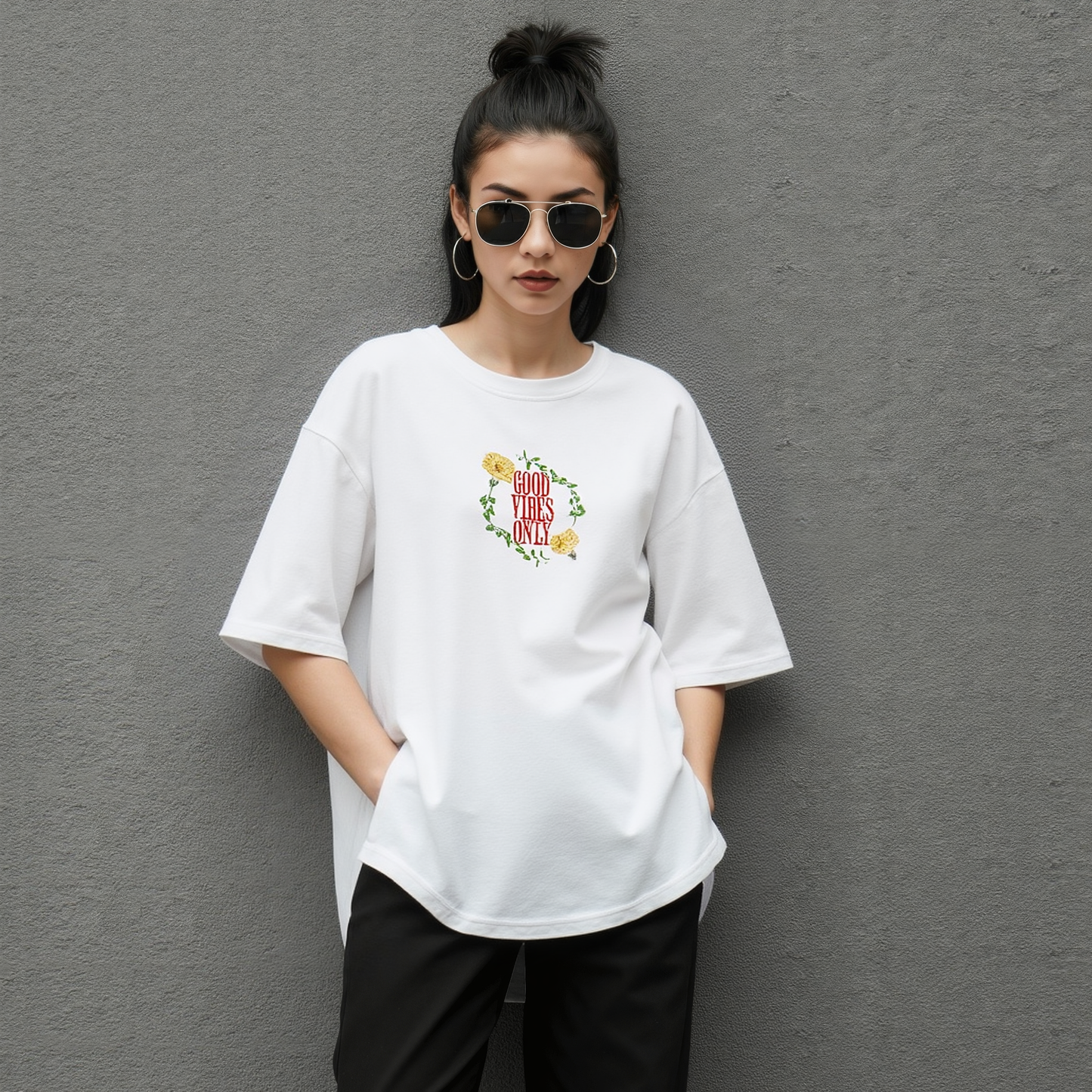 Lacti Vibe Oversized Tee