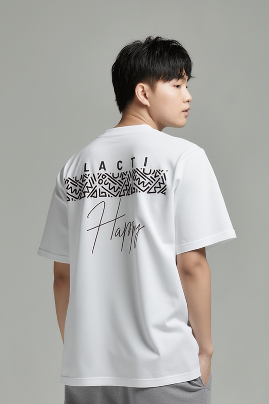 Lacti Happy B Oversized Tee