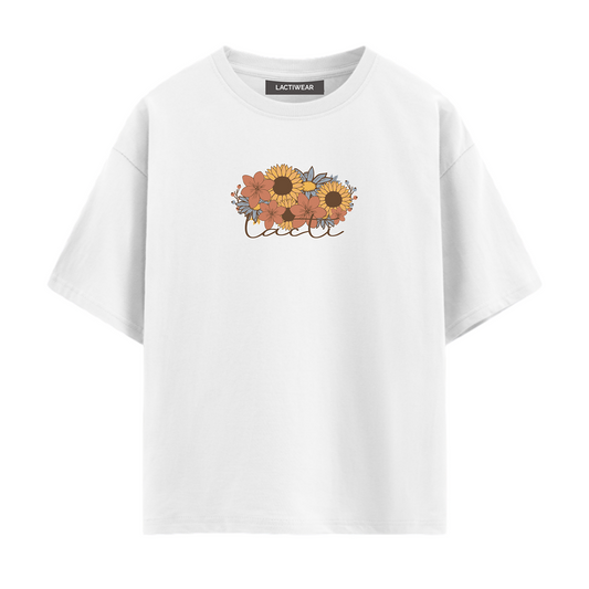 Lacti Flower Oversized Tee
